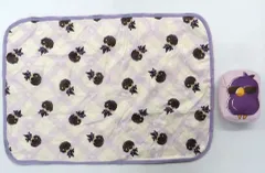 【中古】抱き枕カバー・シーツ・ブランケット ぼんじゅうる ポーチ付ひざ掛け 「ドズル社×しまむら」