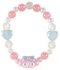 【中古】アクセサリー(非金属) マイメロディ パールビーズブレスレット 「サンリオキャラクターズ」