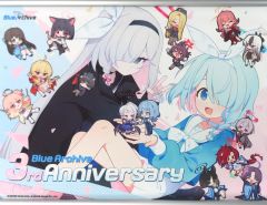 新品未開封】海外限定 ブルーアーカイブ3周年 タペストリー - メルカリ