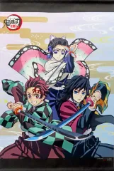 【中古】タペストリー 竈門炭治郎＆冨岡義勇＆胡蝶しのぶ B2タペストリー 「Blu-ray/DVD 鬼滅の刃 柱稽古編」 Joshinディスクピア全巻購入特典
