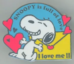 【中古】バッジ・ピンズ スヌーピー ピンバッジ LOVE 「PEANUTS(SNOOPY)」 スヌーピータウンショップオリジナル