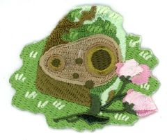 ジブリ 刺繍ブローチ 天空の城ラピュタ ロボット兵 - メルカリ
