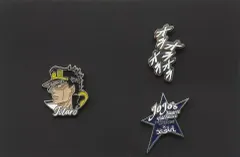 中古】バッジ・ピンズ 空条承太郎＆デュオモチーフ PINS SET 「X-girl