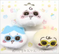 【中古】バッジ・ピンズ 集合 Chiikawa Baby ぬいぐるみおかおバッジセット(3個セット) 「ちいかわ なんか小さくてかわいいやつ Chiikawa Baby 第2弾」