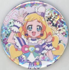ひろがるスカイプリキュア ブルジュラ ホログラム 缶バッジ キュア