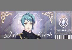 [중고] 캐릭터 카드 제이드 리치 [디즈니 트위스티드 원더랜드 3D Magical Live -Blazing Jewel- 랜덤 티켓풍 카드 vol.1]