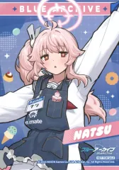 【中古】キャラカード 柚鳥ナツ(アニメイト店員) イラストカード 「ブルーアーカイブ おーたむふぇあ2025 in animate」 対象商品購入特典