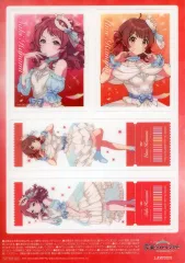 【中古】キャラカード 花海咲季＆花海佑芽 クリアシート 「学園アイドルマスター×ローソン」 対象商品購入特典