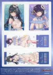 【中古】キャラカード 月村手毬＆秦谷美鈴 クリアシート 「学園アイドルマスター×ローソン」 対象商品購入特典