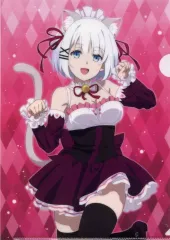 【中古】クリアファイル D.シエスタ 猫耳メイドver. A4クリアファイル 「探偵はもう、死んでいる。」