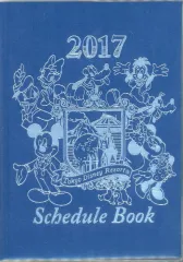 【中古】文房具その他 集合 ディズニースケジュール帳 2017年版 「ディズニー」 東京ディズニーリゾート限定