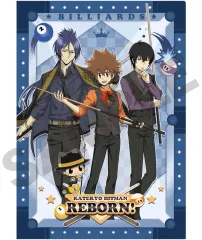 【中古】クリアファイル 集合(ブルー) A4シングルクリアファイル 「家庭教師ヒットマンREBORN!」