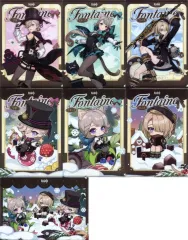 【中古】クリアファイル 全7種セット オリジナルA4クリアファイル 「明治×原神 冬のぬくもり～お月様のご褒美～」 対象商品購入特典