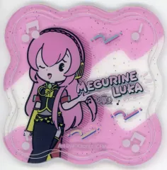 【中古】コースター 巡音ルカ 「VOCALOID 初音ミク トレーディングラメアクリルコースター プチシリーズ」 ダイソー限定