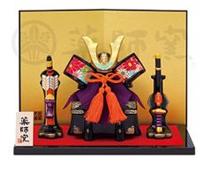 五月人形 端午の節句 錦彩 出世 兜飾り(ちりめん)a 63fd2a99