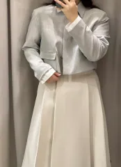 ZARA ザラ パッチ ポケット クロップド ブレーザー タグ付き 新品 L サイズ