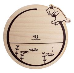 [무료 배송] 야마토 공예 코스터 ring animals 고양이 YK17-102