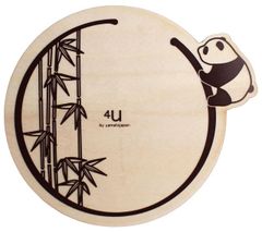 [무료 배송] 야마토 공예 4U coaster 팬더 ring animals YK17-102
