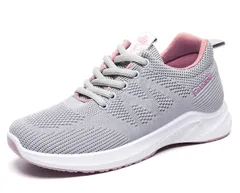 [Electric Circus] かっこいい かわいい おしゃれ プレゼント 人気 女性 レディース ゴルフ スニーカー シューズ スポーツ 練習 用 軽量 旅行 通勤 通学 運動 靴 厚底 春 夏 ホワイト ブラック 黒 白 母の日 (グレー) [グレー]