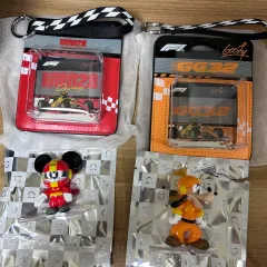 f1 上海GP MINISO ディズニー コラボ ミッキーマウス＆グーフィー キーホルダー
