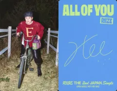 【中古】コレクションカード(男性) RIIZE/ソヒ(SOHEE)/裏面印刷サイン入り/CD「All of You」【初回生産限定盤A】(UPCH-89621)封入フォトカード