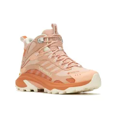 メレル レディース シューズ ブーツ・レインブーツ Merrell Moab Speed 2 Mid GTXR Peach ピーチのサムネイル