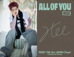 【中古】コレクションカード(男性) RIIZE/ソヒ(SOHEE)/裏面印刷サイン入り/CD「All of You」【メンバーソロジャケット盤】(UPCH-89627)封入フォトカード