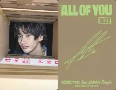 【中古】コレクションカード(男性) RIIZE/アントン(ANTON)/裏面印刷サイン入り/CD「All of You」【通常盤】(UPCH-89629)封入フォトカード