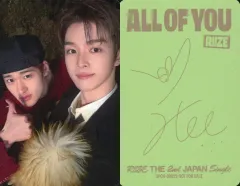 【中古】コレクションカード(男性) RIIZE/ソンチャン(SUNGCHAN)・ソヒ(SOHEE)/裏面印刷サイン入り/CD「All of You」【通常盤】(UPCH-89629)封入ユニットフォトカード