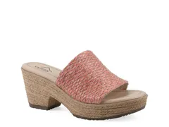 クリフバイホワイトマウンテン レディース シューズ サンダル プラットフォーム Cliffs by White MountainBiancia Espadrille Platform Sandal Orange オレンジ