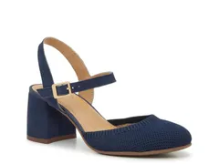 ハッシュパピー レディース シューズ パンプス Hush PuppiesMorna Pump Navy ネイビーのサムネイル