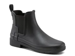 ハンター レディース シューズ ブーツ・レインブーツ スリムフィット チェルシーブーツ チェルシー HUNTERRefined Slim Fit Chelsea Boot Womens Black ブラック