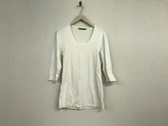 本物アトウatoコットン7分袖長袖ロンT半袖Tシャツメンズサーフアメカジミリタリーストリートスケーターワークビジネススーツモードゴルフスポーツ46M白ホワイト日本製
