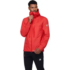マムート メンズ アウター ジャケット・ブルゾン フーデッドジャケット Mammutaiss Light HS Hooded Jacket Mens Mammut Red レッドのサムネイル
