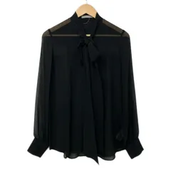 theory luxe(セオリーリュクス) 長袖シャツブラウス サイズ038 M レディース美品  - 03-1308259 黒 リボン