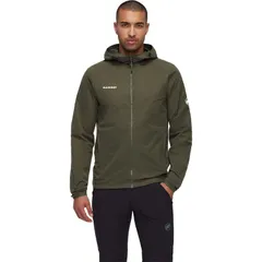 マムート メンズ アウター ジャケット・ブルゾン フーデッドジャケット Mammut GRANITE SO Hooded Jacket Mens Dark Marshのサムネイル