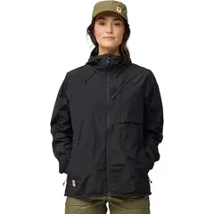フェールラーベン レディース アウター ジャケット・ブルゾン Fjallraven High Coast Wind Jacket Womens Black ブラックのサムネイル