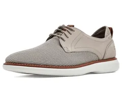 クラークス メンズ シューズ オックスフォード Clarks Brantin Plain Grey Knit グレー