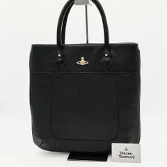 【廃盤・美品】Vivienne トートバッグ 蟻柄 オーブ A4可能 ブラック