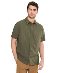 フェールラーベン メンズ トップス シャツ Fjallraven High Coast Pack Shirt SS M Laurel Green グリーンのサムネイル