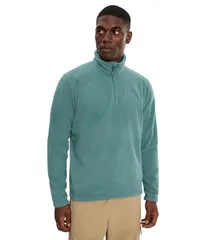 ヘリーハンセン メンズ アウター ニット・セーター フリース Helly Hansen Fleece 12 Zip Opal Green グリーンのサムネイル