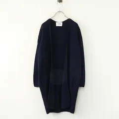 ビューティー＆ユース BEAUTY&YOUTH UNITED ARROWS コットンカシミヤロングカーディガン＼ネイビー リブニット 羽織り【2400014887396】