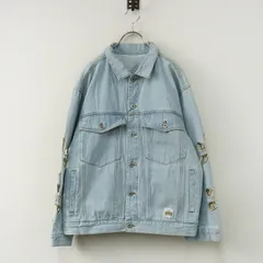 未使用 チャオパニック CIAOPANIC HELLO.SANFRANCISCO フラワーカットアウトデニムジャケット ONE‖サックスブルー【2400014885897】のサムネイル