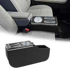 【迅速に発送】コンソールボックス ムーヴキャンバス 専用 LA850S / LA860S アームレスト付き 大容量 車内収納ボックス ドリンクホルダー付き 小物整理 カスタムパーツ 取付簡単 インテリア改造 ドライブ快適化 91318605