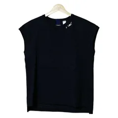 CHONO(チョノ) ベスト サイズF レディース美品  - ダークネイビー スター(星) ジミーチュウ 長財布 財布 レディース ニノ スター スタッズ ライト