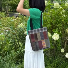 キルト完製品 バッグ パッチワーク ショルダーバッグ