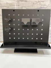 【N5-56】◇ エレコム(ELECOM) デスクオーガナイザー　カスマイズ　スチールトレイ＆スチールハンガー(2個)＆テーブルオーガナイザー(2個)のサムネイル