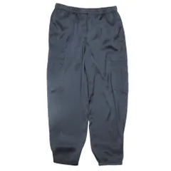 良品 Theory セオリー パンツ イージーパンツ ウエストゴム リブ裾 飾りポケット サテン調 ボトムス M 紺 ネイビー レディース 古着 中古 USED