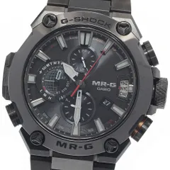 【美品】カシオ CASIO MRG-G2000CB-1AJR ★箱・保証書付き MRG-G2000CB-1AJR 黒備え CASIO カシオ MR-G Gショック - 高級腕時計