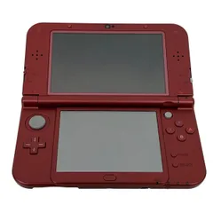 Nintendo New 3DS LL メタリックレッド RED-001 ACアダプター 付き ゲーム 中古 T11073923